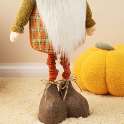 Glitzhome Fabric Fall Gnome Standing Decor Thanksgiving Porch Sign