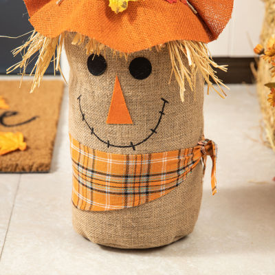 Glitzhome Fall Linen Doorstop Decor Thanksgiving Porch Sign