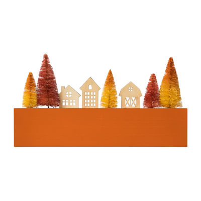 Glitzhome Harvest Wooden Thanksgiving Tabletop Decor