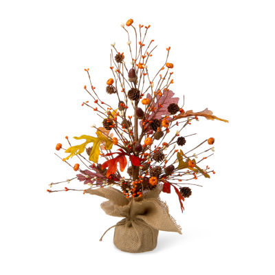 Glitzhome Harvest Tree Thanksgiving Tabletop Decor