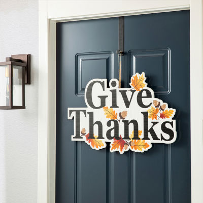 Glitzhome Wooden Thanksgiving Holiday Yard Art