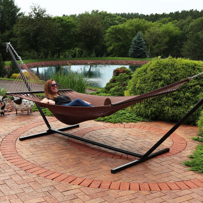 Sunnydaze Large Hammock with Stand