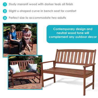 Sunnydaze Patio Bench