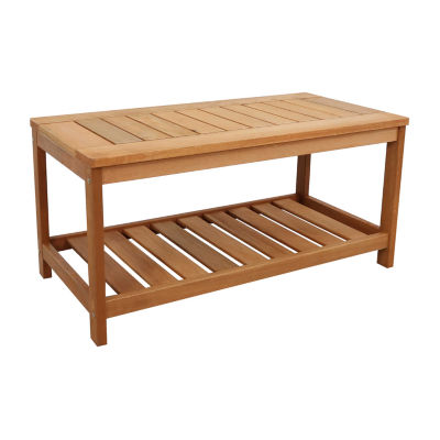 Sunnydaze Modern Patio Coffee Table