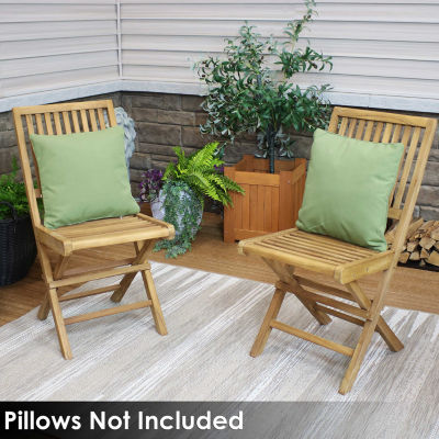 2 Pack Folding Patio Dining Chair