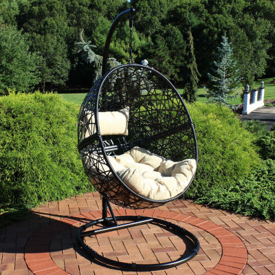 Jackson Outdoor Hanging Egg Chair Chair with Stand