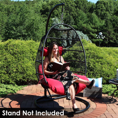 Julia Hanging Egg Chair with Cushions