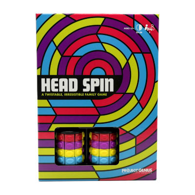 Project Genius Head Spin Fidget-Spinner Game Puzzle