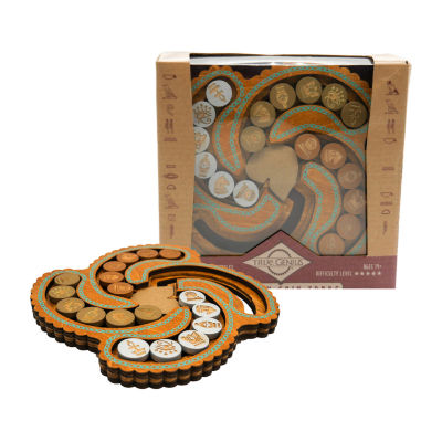Project Genius Egyptian Coin Trade Wooden Puzzle