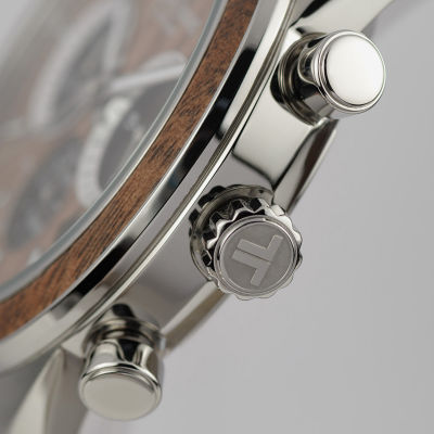 Jacques Lemans Mens Automatic Brown Leather Strap Watch Wjl0027707