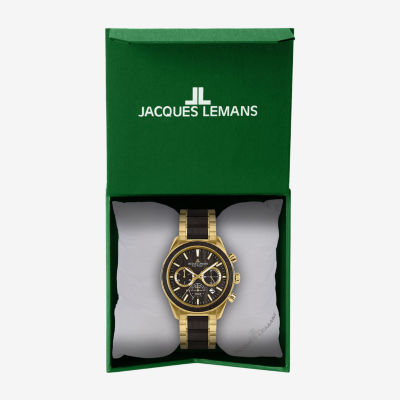 Jacques Lemans Mens Automatic Two Tone Stainless Steel Strap Watch Wjl0027709