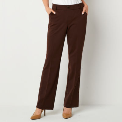 Black Label by EvanPicone Ponte Classic Fit Suit Pants, Color