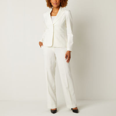 Le Suit Pant Suit, Color: Vanilla Ice - JCPenney