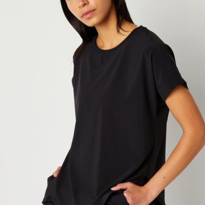 Stylus Womens Round Neck Short Sleeve T-Shirt