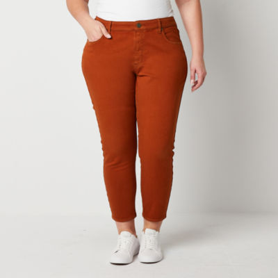 A.n.a - Plus Womens High Rise Skinny Fit Jean