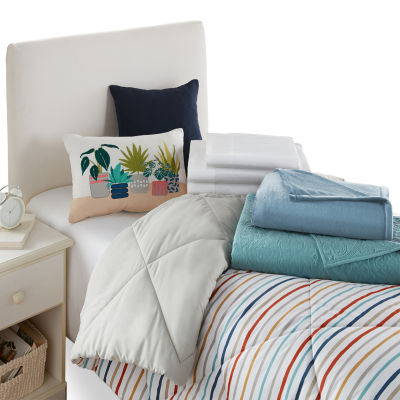 Home Expressions Reversible Stripe Comforter Bundle JCPenney