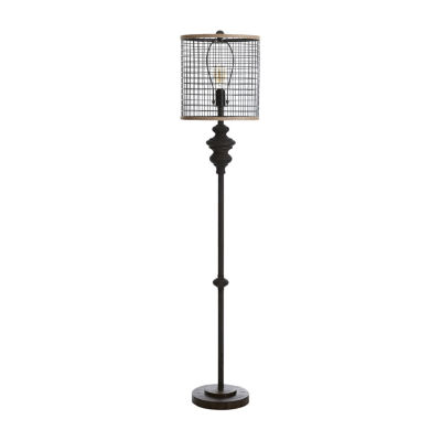 Stylecraft Black Floor Lamp, Color Black JCPenney