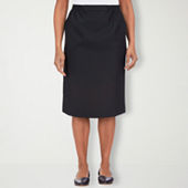 Worthington Womens Mid Rise Midi A-Line Skirt - JCPenney