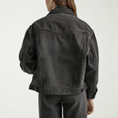 Jcpenney black best sale denim jacket