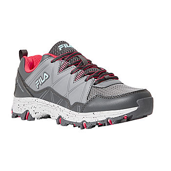 Amfibisch Trots klein Fila AT Peake 24 Trail Womens Walking Shoes, Color: Monument Gray Pink -  JCPenney