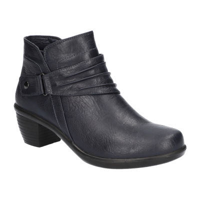 Easy Street Womens Damita Block Heel Booties - JCPenney