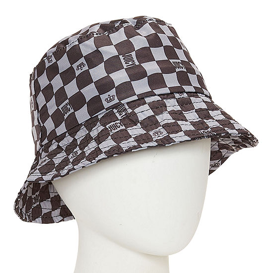 Juicy By Juicy Couture Check Print Womens Bucket Hat