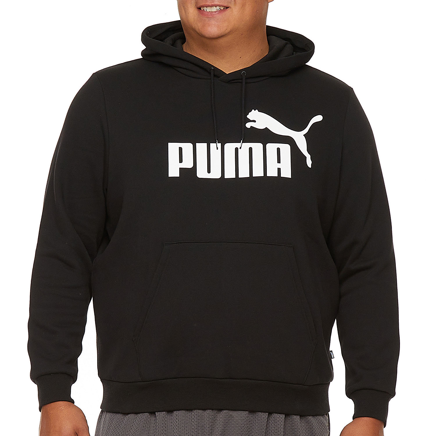 Puma Essentials Mens Long Sleeve Hoodie Big and Tall - JCPenney