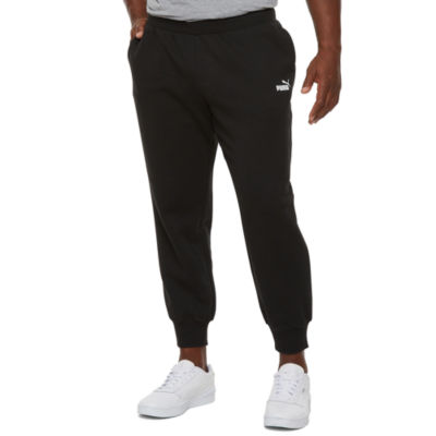 PUMA Mens Cuffed Mid Rise Regular Fit Big and Tall Sweatpant