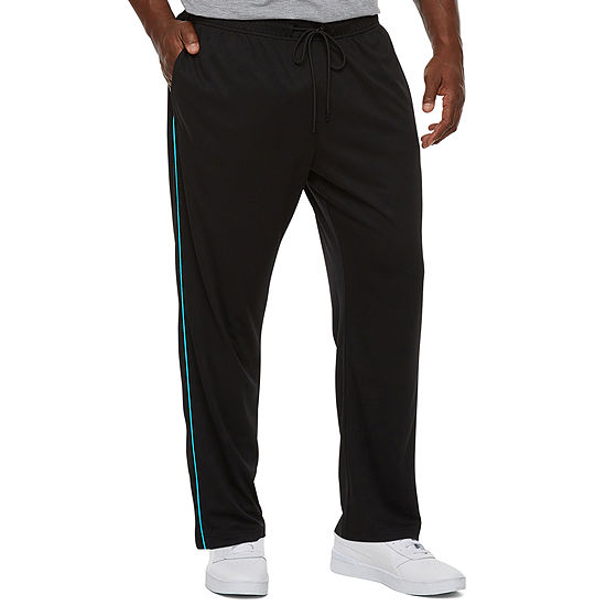 Xersion Mens Moisture Wicking Big and Tall Workout Pant, Color: Black ...