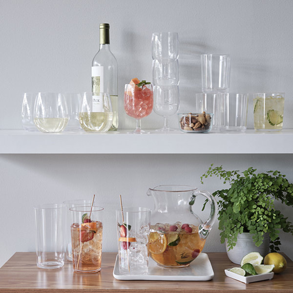 Home Expressions 4-pc. Acrylic Highball Glasses