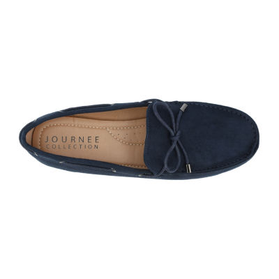 Journee Collection Womens Thatch Slip-On Shoe Round Toe