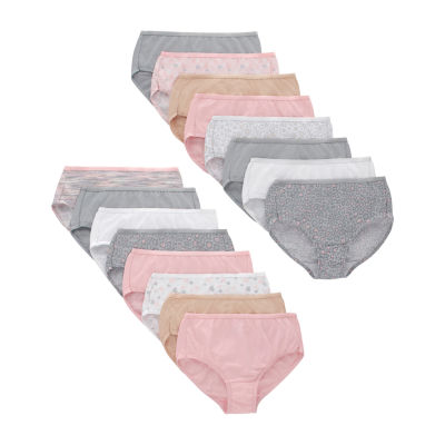 Hanes Cotton Stretch With Comfort Soft 5 Pack Cooling Multi-Pack Hipster  Panty 41w5cs