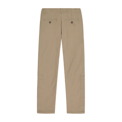 IZOD Little & Big Boys Adaptive Straight Flat Front Pant