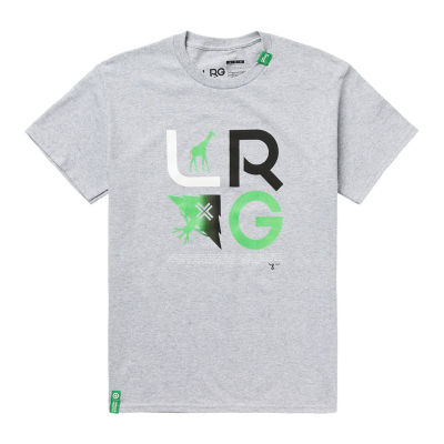 LRG Mens Crew Neck Short Sleeve Graphic T-Shirt