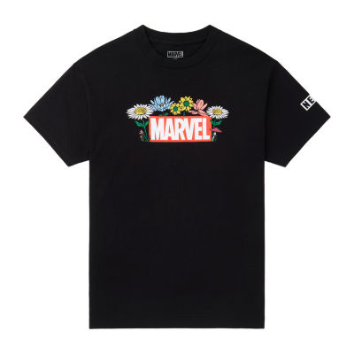 Neff Mens Crew Neck Short Sleeve Marvel Graphic T-Shirt