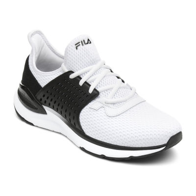 Mens Fila Squad Athletic Shoe - White / Navy / Red