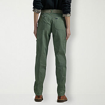 Army Green Relaxed Fit Cargo Pant with Multiple Pockets and Straight Wide  Leg