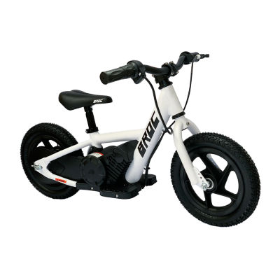 Brocusa Ebikes D1212 Inch White Ride-On Motorcycle