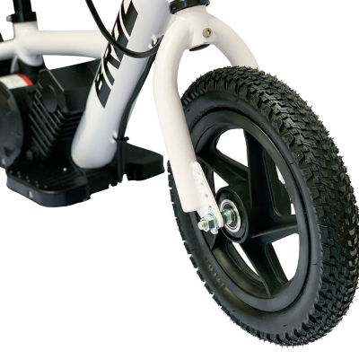 Brocusa Ebikes D1212 Inch White Ride-On Motorcycle