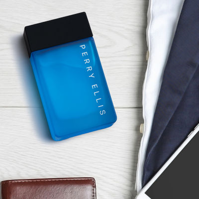 Perry Ellis Pure Blue Eau De Toilette 4-Pc Gift Set ($114 Value