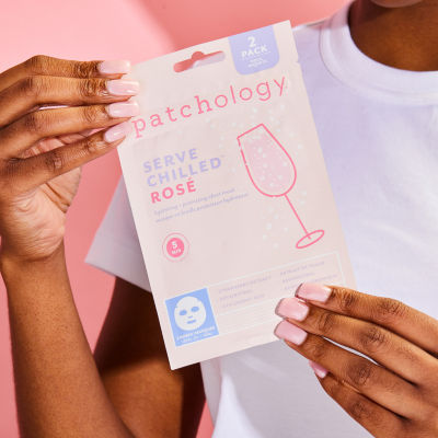 Patchology Serve Chilled Rosé Sheet Mask 2 Pack