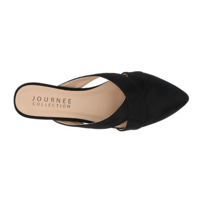 Journee Collection Womens Giada Round Toe Mules