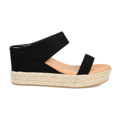 Journee Collection Womens Alissa Wedge Sandals