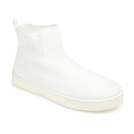 Journee Collection Kody Womens Sneakers, 9 Medium, White