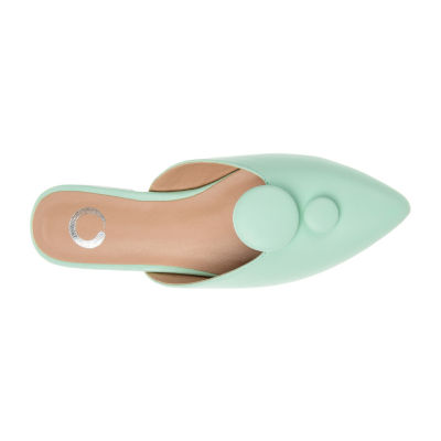 Journee Collection Mallorie Womens Pointed Mules