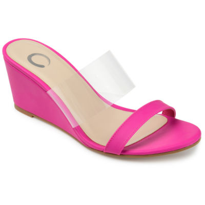 Journee Collection Womens Angelina Wedge Heel Pumps