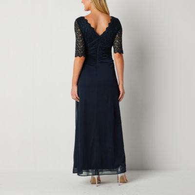 Jessica howard navy ball gown sale