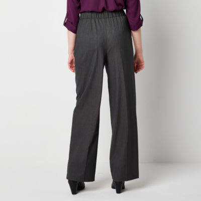 by&by Juniors Womens Straight Fit Cropped Suit Pants