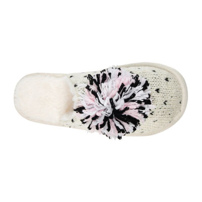 Journee Collection Stardust Womens Slip-On Slippers