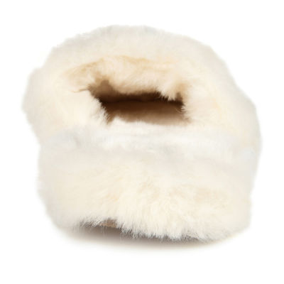 Journee Collection Womens Cozey Slip-On Slipper